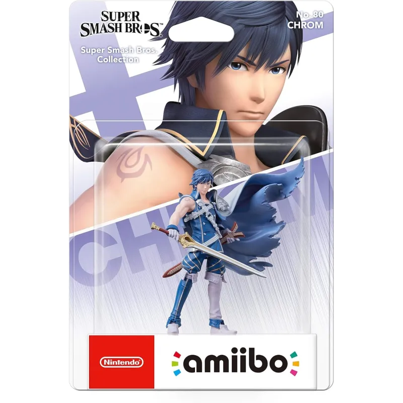 Chrom amiibo figure, Super Smash Bros. Collection No. 80 for Nintendo Switch - The Shop Gamer