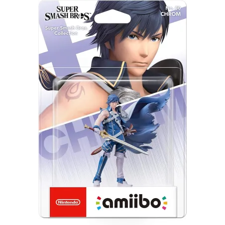 Figurine amiibo Chrom Collection Super Smash Bros n°80 pour Nintendo Switch - The Shop Gamer