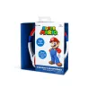 CUFFIE PER BAMBINI CON CAVO SUPER MARIO, VOLUME LIMITATO, BIANCHE E ROSSE - The Shop Gamer