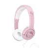 AUSCULTADORES INFANTIS COM FIO HELLO KITTY, VOLUME LIMITADO, ROSA E DOURADO - The Shop Gamer