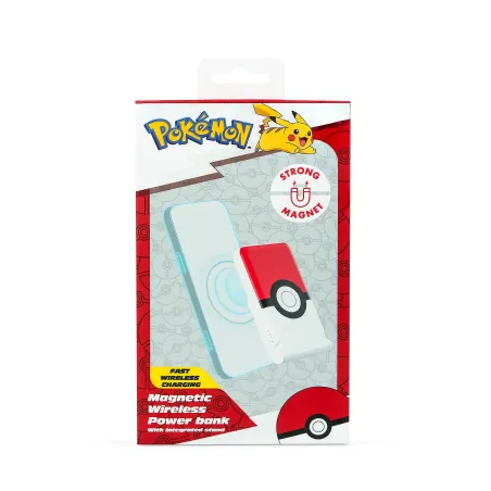 Batteria portatile universale magnetica da 5000 mAh senza cavi, modello POKÉBALL, MAGSAFE POWER BANK - The Shop Gamer