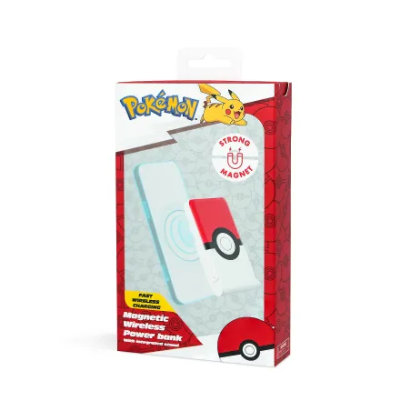 Universal 5000 mAh Magnetic Wireless POKÉBALL MagSafe Power Bank - The Shop Gamer