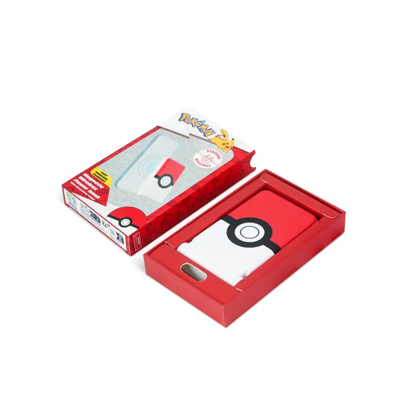 Batterie externe universelle 5000 mAh magnétique sans fil, modèle POKÉBALL MagSafe - The Shop Gamer