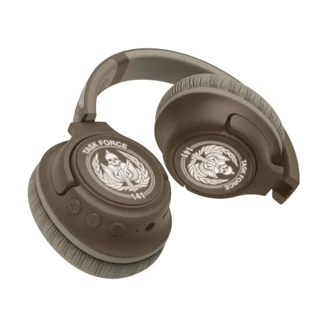 CUFFIE WIRELESS PIEGHEVOLI CON LUCE LED CALL OF DUTY TASK FORCE 141, COLORE MIMETICO - The Shop Gamer