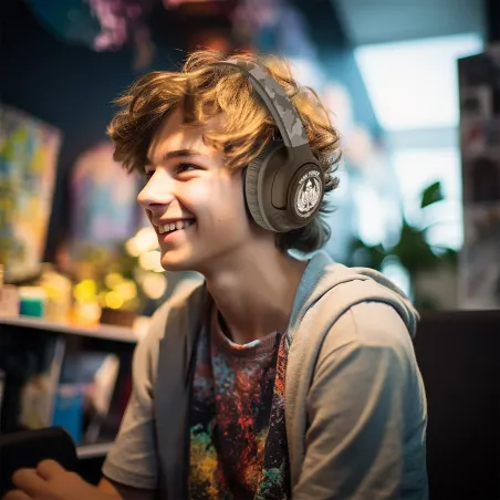 AUSCULTADORES SEM FIOS DOBRÁVEIS COM LUZ LED CALL OF DUTY TASK FORCE 141, COR CAMUFLADA - The Shop Gamer