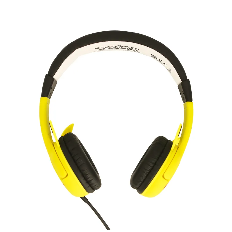 BEDRADE KINDERHOOFDTELEFOON PIKACHU MET VOLUMEBEGRENZING - The Shop Gamer