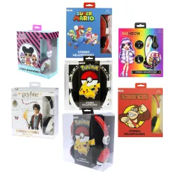 CHILDREN'S HEADPHONES FOR AGES 8+, CHOOSE YOUR MODEL, DONKEY KONG LOL SURPRISE HARRY POTTER RAINBOW HIGH POKÉMON SUPER MARIO - T