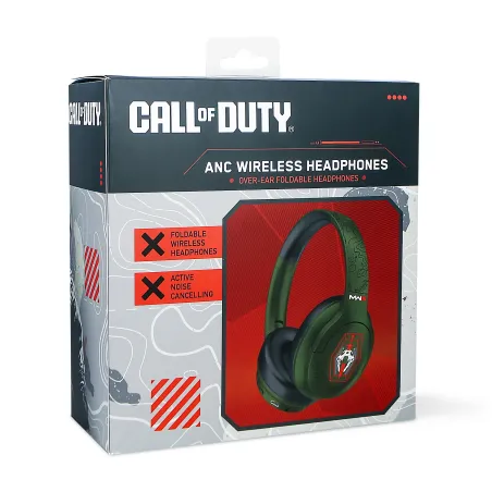 CASQUE SANS FIL À RÉDUCTION DE BRUIT CALL OF DUTY MODERN WARFARE 3, CAMOUFLAGE VERT - The Shop Gamer