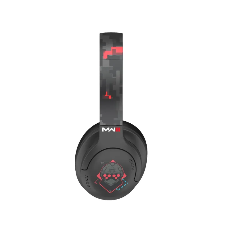 CASQUE SANS FIL À RÉDUCTION DE BRUIT CALL OF DUTY MODERN WARFARE 3, CAMOUFLAGE NOIR - The Shop Gamer