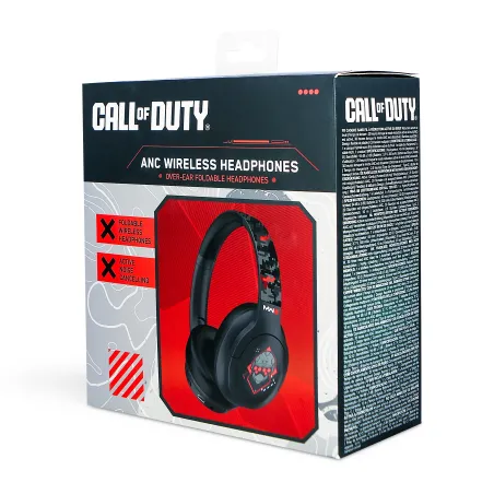 AUSCULTADORES SEM FIOS COM CANCELAMENTO DE RUÍDO CALL OF DUTY MODERN WARFARE 3, COR CAMUFLAGEM PRETA - The Shop Gamer