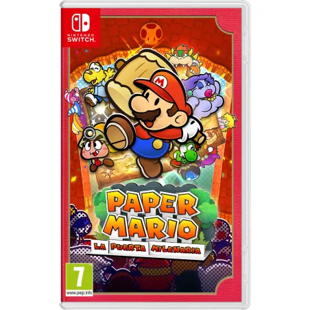 PAPER MARIO LA PUERTA MILENARIA SWITCH GIOCO FISICO PER NINTENDO SWITCH, VERSIONE SPAGNOLA, GARANZIA EUROPEA - The Shop Gamer