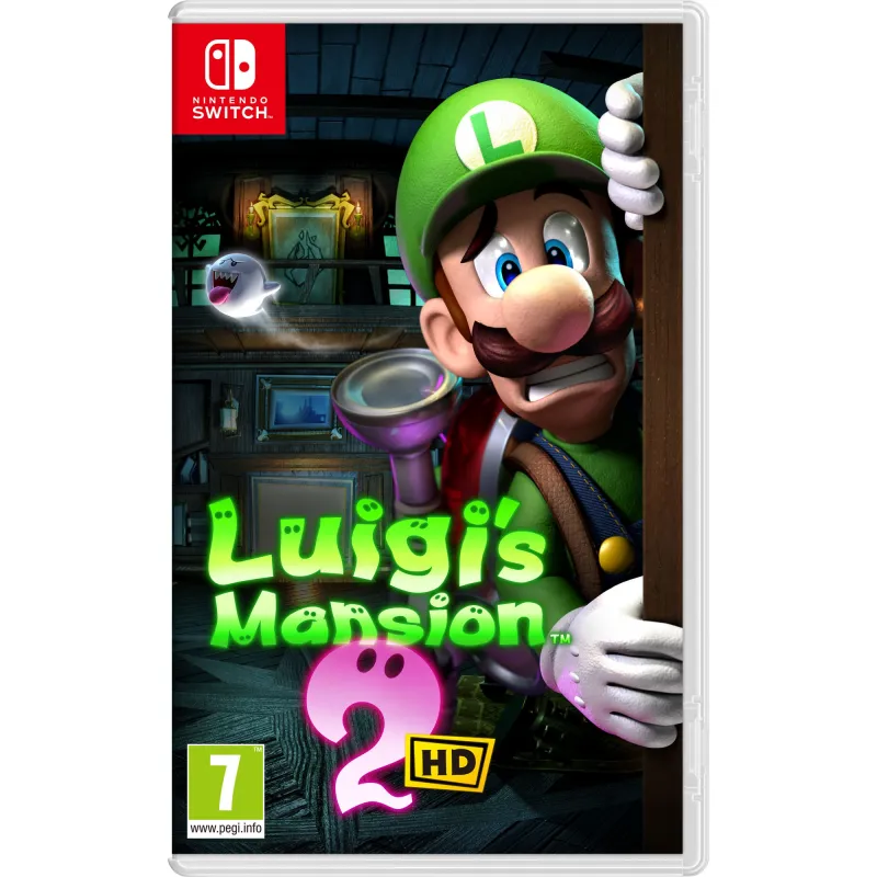 LUIGI'S MANSION 2 SWITCH PHYSICAL GAME FOR NINTENDO SWITCH, SPANISH VERSION, EUROPEAN WARRANTY - The Shop Gamer