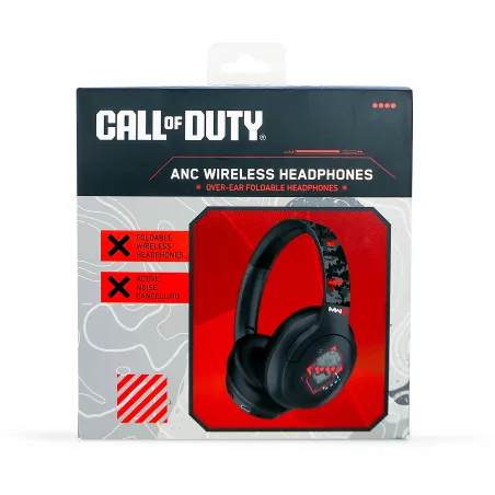 KABELLOSE KOPFHÖRER MIT GERÄUSCHUNTERDRÜCKUNG CALL OF DUTY MODERN WARFARE 3, FARBE WÄHLEN, SCHWARZE ODER GRÜNE TARNOPTIK - The S