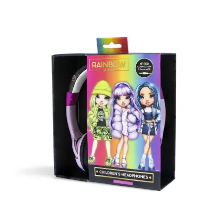 RAINBOW HIGH CHILDREN’S HEADPHONES, SMALL WIRED DESIGN WITH SUITABLE VOLUME - The Shop Gamer