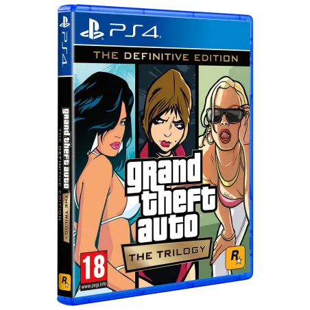 GRAND THEFT AUTO THE TRILOGY THE DEFINITIVE EDITION PS4 PHYSIQUE POUR PLAYSTATION 4, ESPAGNOL, GARANTIE UE - The Shop Gamer