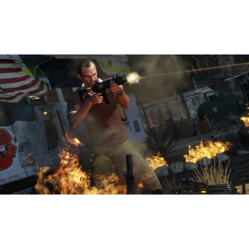 GRAND THEFT AUTO 5 PREMIUM EDITION PS4 JEU PHYSIQUE PLAYSTATION 4 GTAV GTA5 - The Shop Gamer