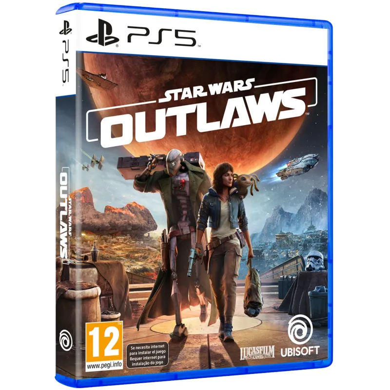 STAR WARS OUTLAWS, CHOISISSEZ VOTRE VERSION, PS5 XBOX SERIES X, JEU PHYSIQUE, VERSION ESPAGNOLE, GARANTIE EUROPÉENNE - The Shop 