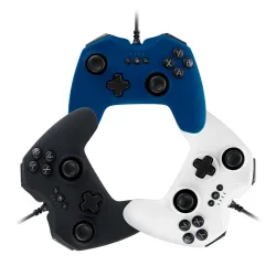 KABELGEBUNDENER GAMING-CONTROLLER NACON GC-100 FÜR PC, FARBE WÄHLEN: BLAU, WEISS ODER SCHWARZ, EUROPÄISCHE GARANTIE - The Shop G