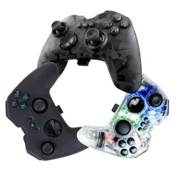 NACON GC-200 WIRELESS CONTROLLER FOR PC, CHOOSE BLACK OR URBAN DESIGN, RGB LIGHTING, EUROPEAN WARRANTY - The Shop Gamer