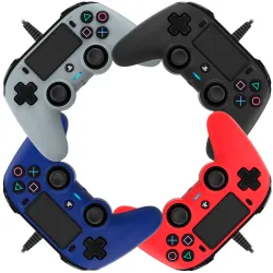 CONTROLLER CON LICENZA UFFICIALE PLAYSTATION CON CAVO NACON COMPACT PER PS4 SCEGLI IL TUO COLORE GARANZIA EUROPEA - The Shop Gam