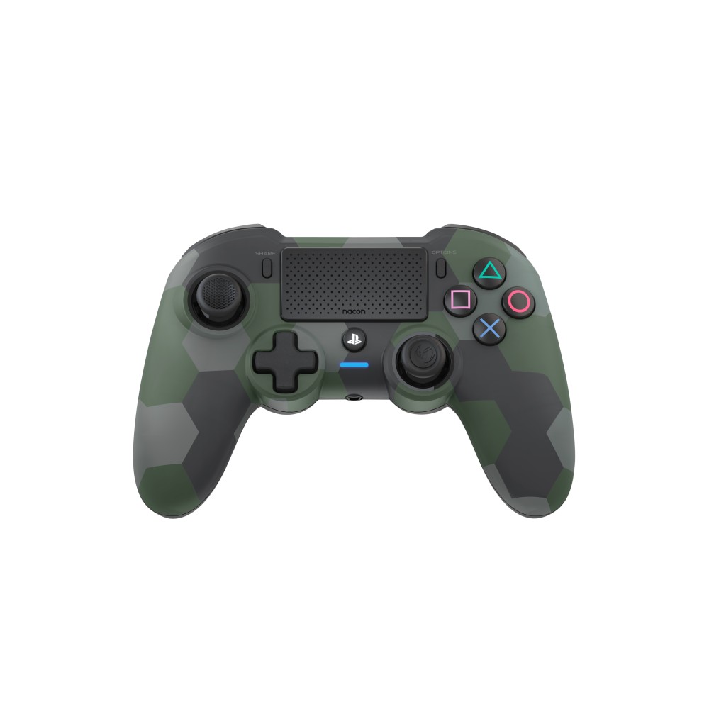 MANDO CON LICENCIA OFICIAL PLAYSTATION INALÁMBRICO NACON ASYMETRIC PARA PS4 ELIGE NEGRO CAMUFLAJE VERDE O GRIS GARANTÍA EUROPEA