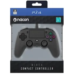 MANETTE SOUS LICENCE OFFICIELLE PLAYSTATION FILAIRE NACON COMPACT POUR PS4 CHOISISSEZ VOTRE COULEUR GARANTIE EUROPÉENNE - The Sh