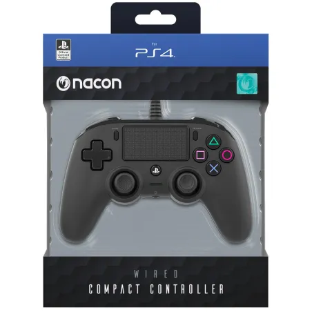 OFFICIALLY LICENSED PLAYSTATION WIRED CONTROLLER NACON COMPACT FOR PS4 CHOOSE YOUR COLOUR EUROPEAN WARRANTY - The Shop Gamer