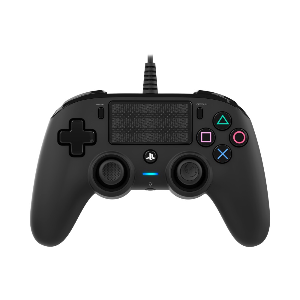 MANDO CON LICENCIA OFICIAL PLAYSTATION CON CABLE NACON COMPACT PARA PS4 ELIGE TU COLOR GARANTÍA EUROPEA