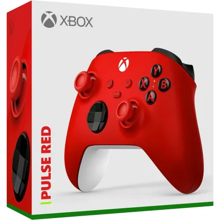 MANETTE SANS FIL XBOX OFFICIELLE MICROSOFT, ROUGE, BLEU OU NOIR, COMPATIBLE XBOX SERIES X S ONE, WINDOWS, ANDROID, IOS - The Sho