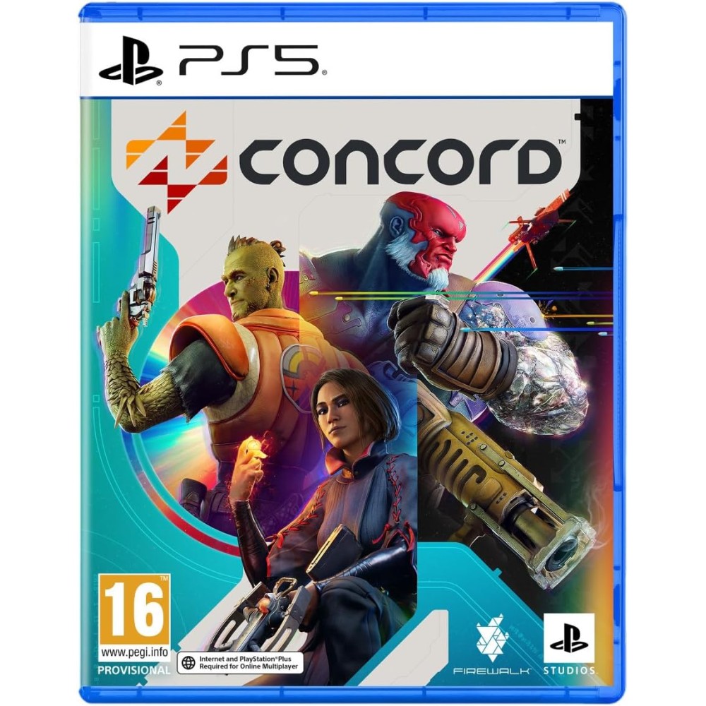 PREVENTA CONCORD PS5 JUEGO FÍSICO PARA PLAYSTATION 5 VERSIÓN ESPAÑOLA GARANTÍA EUROPEA SPANISH VERSION EU WARRANTY