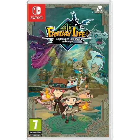 FANTASY LIFE I LA PEQUEÑA LADRONA DEL TIEMPO PARA NINTENDO SWITCH, JOGO FÍSICO, VERSÃO ESPANHOLA, GARANTIA EUROPEIA - The Shop G