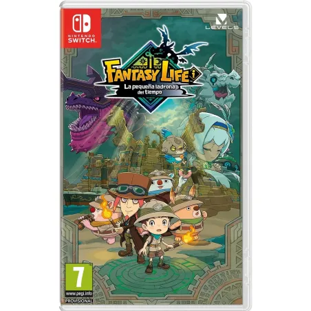 FANTASY LIFE I LA PEQUEÑA LADRONA DEL TIEMPO VOOR NINTENDO SWITCH, FYSIEK SPEL, SPAANSE VERSIE, EUROPESE GARANTIE - The Shop Gam