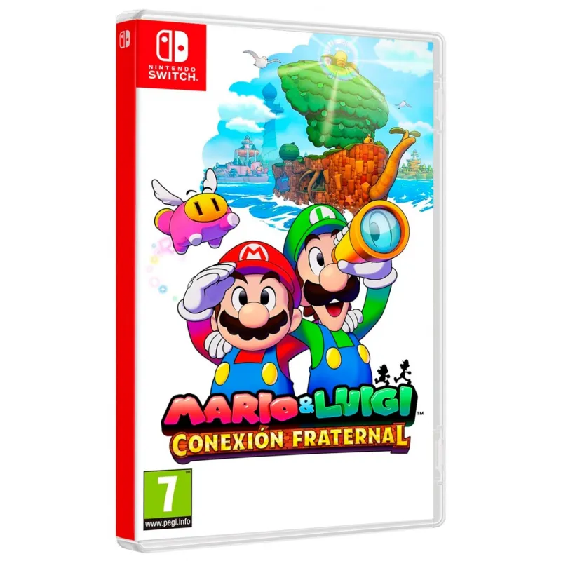 MARIO & LUIGI: CONEXIÓN FRATERNAL FÜR NINTENDO SWITCH, PHYSISCHES SPIEL, SPANISCHE VERSION, EUROPÄISCHE GARANTIE - The Shop Game