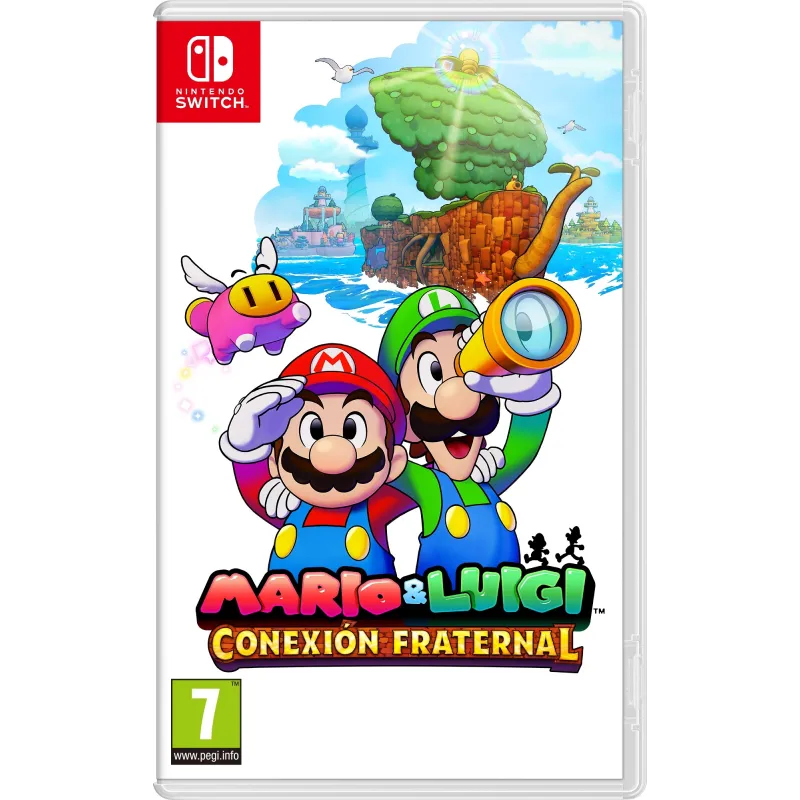 MARIO & LUIGI: CONEXIÓN FRATERNAL PER NINTENDO SWITCH, GIOCO FISICO, VERSIONE SPAGNOLA, GARANZIA EUROPEA - The Shop Gamer