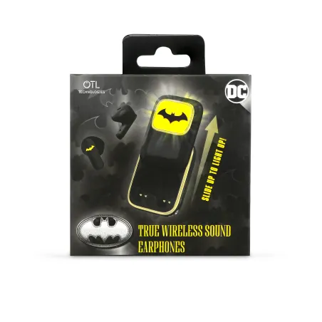 ÉCOUTEURS SANS FIL BATMAN CABALLERO OSCURO AVEC ÉTUI DE CHARGE COULISSANT ET LUMIÈRE LED - The Shop Gamer