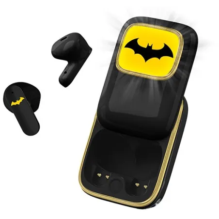 BATMAN THE DARK KNIGHT WIRELESS HEADPHONES WITH SLIDING CHARGING CASE AND LED LIGHT - The Shop Gamer
