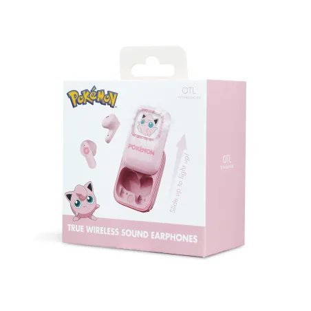 WIRELESS POKEMON JIGGLYPUFF HEADPHONES WITH SLIDING CHARGING CASE AND LED LIGHT - The Shop Gamer