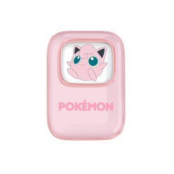 AURICULARES INALÁMBRICOS POKEMON JIGGLYPUFF CON ESTUCHE DE CARGA DESLIZANTE Y LUZ LED