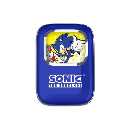 ÉCOUTEURS SANS FIL SONIC THE HEDGEHOG AVEC ÉTUI DE RECHARGE COULISSANT ET LUMIÈRE LED - The Shop Gamer