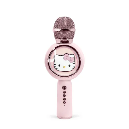 KABELLOSES MIKROFON MIT LAUTSPRECHER HELLO KITTY MIT LED-LICHT POPSING - The Shop Gamer