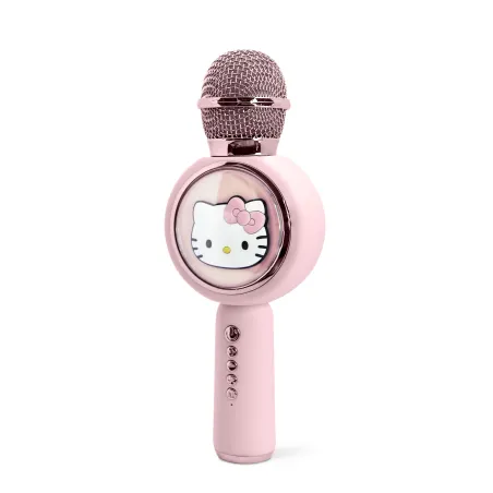 HELLO KITTY WIRELESS MICROPHONE WITH SPEAKER AND LED LIGHT, POPSING - The Shop Gamer