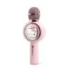 MICROFONE SEM FIO COM ALTO-FALANTE HELLO KITTY COM LUZ LED POPSING - The Shop Gamer