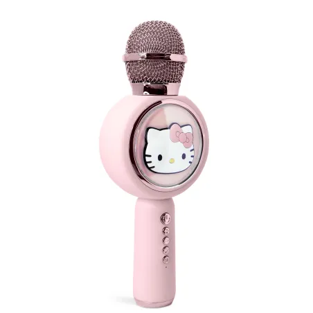 HELLO KITTY WIRELESS MICROPHONE WITH SPEAKER AND LED LIGHT, POPSING - The Shop Gamer