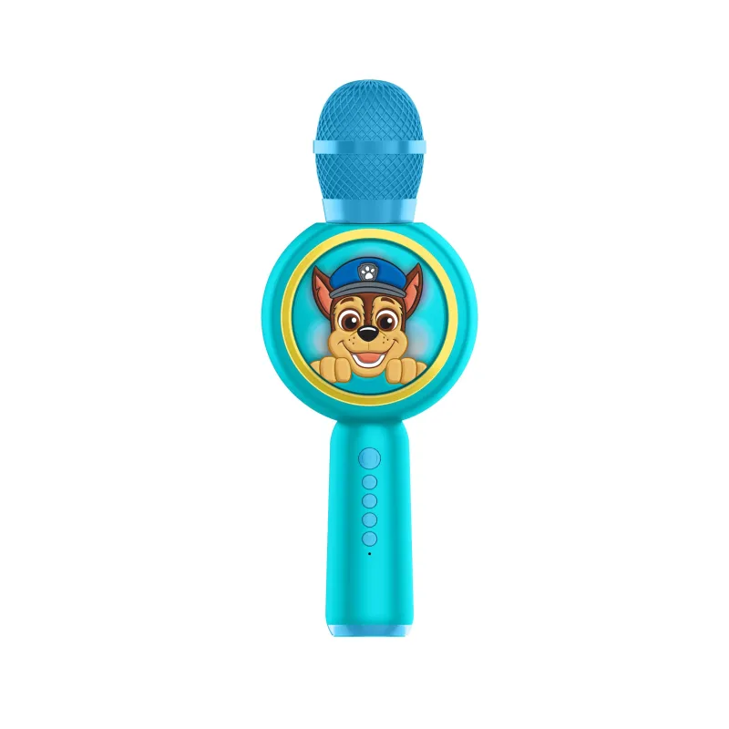 WIRELESS KARAOKE MICROPHONE WITH SPEAKER, PAW PATROL CHASE, LED LIGHT, POPSING - The Shop Gamer