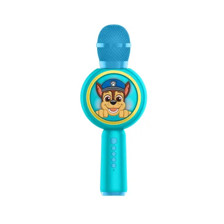KARAOKEMICROFOON MET DRAADLOZE LUIDSPREKER PAW PATROL CHASE, MET LEDLICHT, POPSING - The Shop Gamer