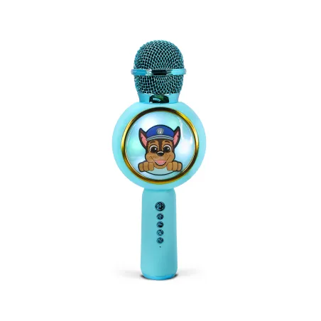 KARAOKEMICROFOON MET DRAADLOZE LUIDSPREKER PAW PATROL CHASE, MET LEDLICHT, POPSING - The Shop Gamer