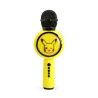 MICROPHONE KARAOKÉ AVEC ENCEINTE SANS FIL POKÉMON PIKACHU, ÉCLAIRAGE LED POPSING - The Shop Gamer