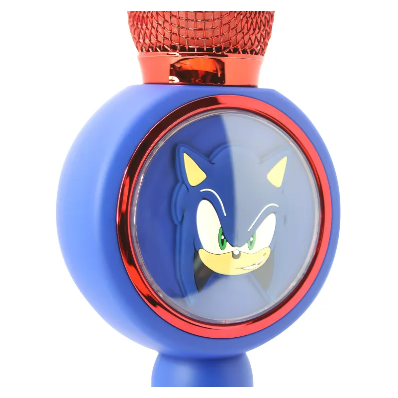 SONIC POPSING WIRELESS KARAOKE MICROPHONE WITH SPEAKER AND LED LIGHT - The Shop Gamer