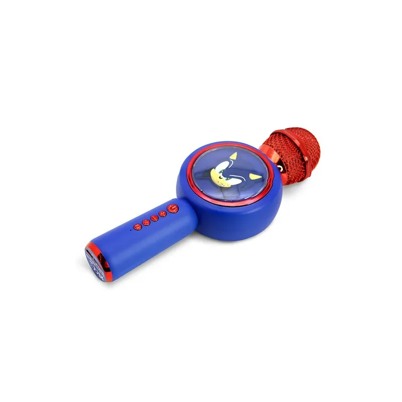 MICROFONO KARAOKE CON ALTOPARLANTE SENZA FILI SONIC CON LUCE LED POPSING - The Shop Gamer