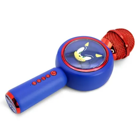 MICROFONO KARAOKE CON ALTOPARLANTE SENZA FILI SONIC CON LUCE LED POPSING - The Shop Gamer